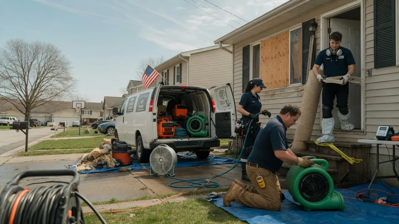Water Damage Restoration in Pasadena, TX near me